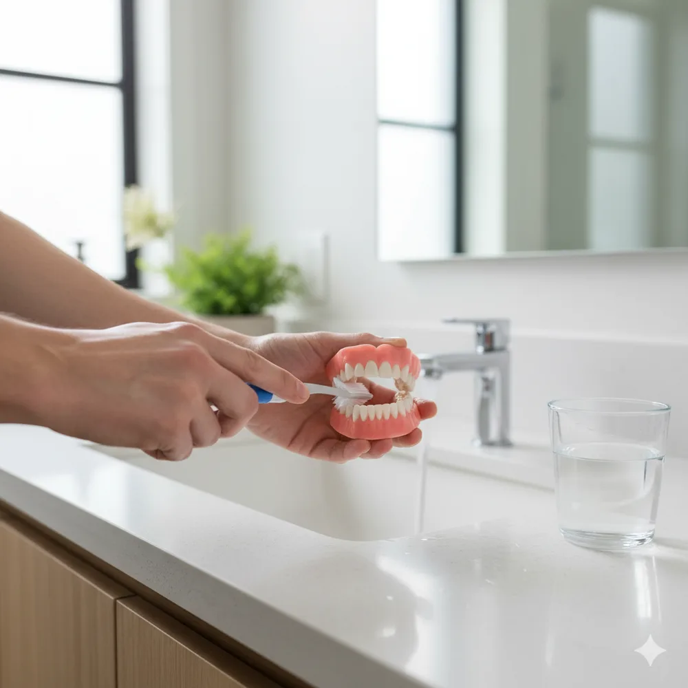 How to Clean and Care for Your Dentures