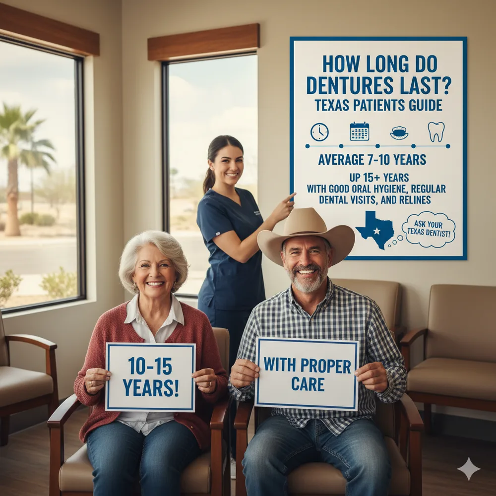 How Long Do Dentures Last? What Texas Patients Need to Know